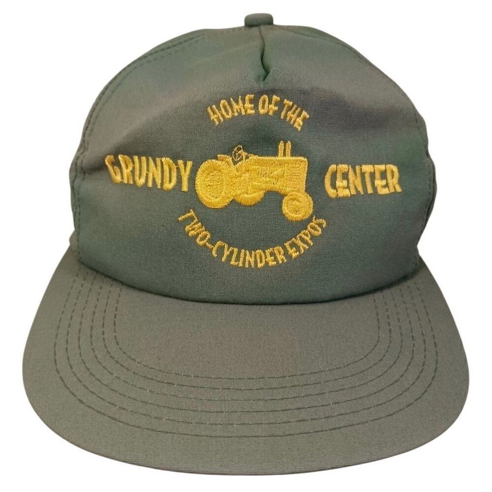 Vintage Grundy Center Snapback Baseball Cap
